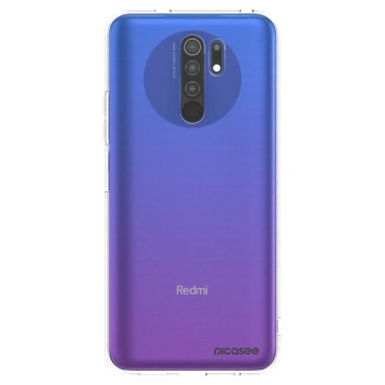Picasee Xiaomi Redmi 9 Hülle - Transparentes Silikon - Clear