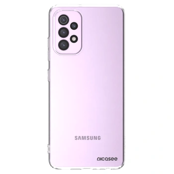 Picasee Samsung Galaxy A32 5G A326B Hülle - Transparentes Silikon - Clear