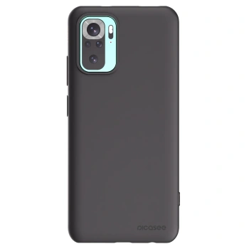 Picasee Xiaomi Redmi Note 10 Pro Hülle - Schwarzes Silikon - Clear