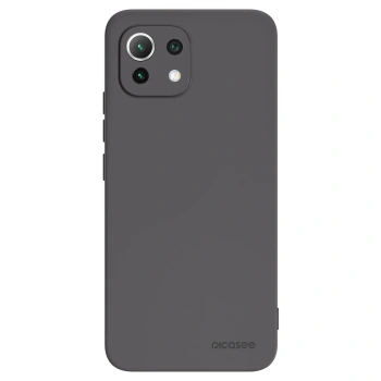Picasee Xiaomi Mi 11 Lite Hülle - Schwarzes Silikon - Clear
