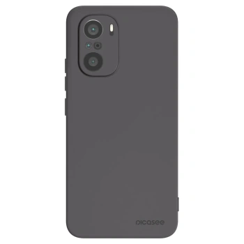 Picasee Xiaomi Poco F3 Hülle - Schwarzes Silikon - Clear