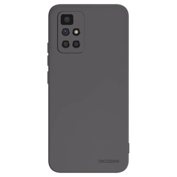 Picasee Xiaomi Redmi 10 Hülle - Schwarzes Silikon - Clear