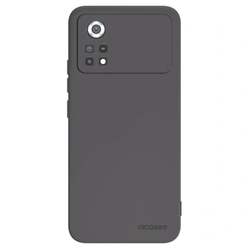 Picasee Xiaomi Poco X4 Pro 5G Hülle - Schwarzes Silikon - Clear