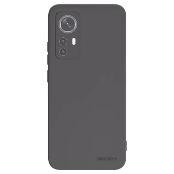 Picasee Xiaomi 12 Hülle - Schwarzes Silikon - Clear
