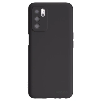 Picasee OPPO A16 Hülle - Schwarzes Silikon - Clear