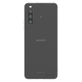 Picasee Sony Xperia 10 IV 5G Hülle - Transparentes Silikon - Clear