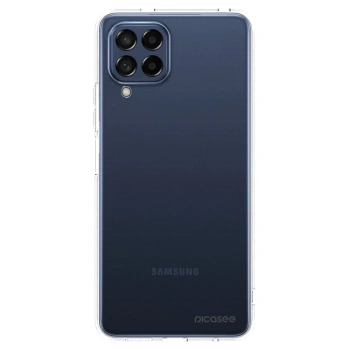 Picasee Samsung Galaxy M53 5G Hülle - Transparentes Silikon - Clear