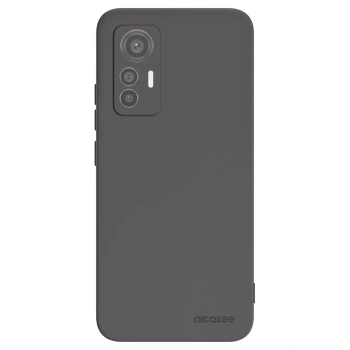 Picasee Xiaomi 12 Lite Hülle - Schwarzes Silikon - Clear