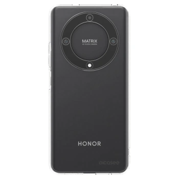 Picasee Honor Magic5 Lite 5G Hülle - Transparentes Silikon - Clear