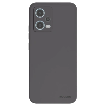 Picasee Xiaomi Redmi Note 12 5G Hülle - Schwarzes Silikon - Clear