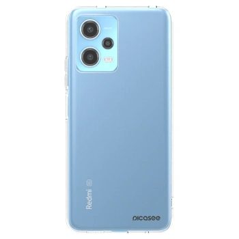 Picasee Xiaomi Redmi Note 12 5G Hülle - Transparentes Silikon - Clear