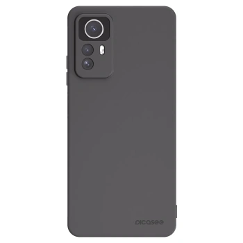 Picasee Xiaomi Redmi Note 12S Hülle - Schwarzes Silikon - Clear