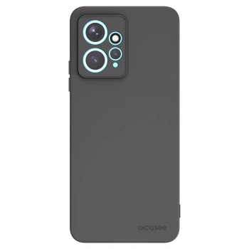 Picasee Xiaomi Redmi Note 12 4G Hülle - Schwarzes Silikon - Clear