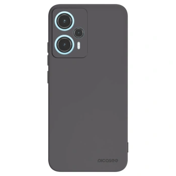 Picasee Xiaomi Poco F5 Hülle - Schwarzes Silikon - Clear
