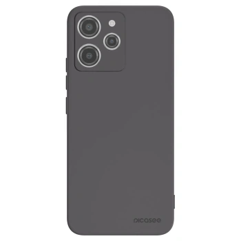 Picasee Xiaomi Redmi 12 4G Hülle - Schwarzes Silikon - Clear