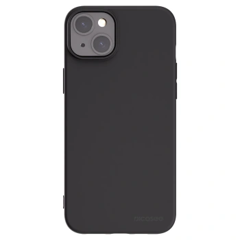 Picasee Apple iPhone 15 Plus Hülle - Schwarzes Silikon - Clear