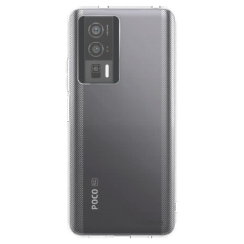 Picasee Xiaomi Poco F5 Pro 5G Hülle - Transparentes Silikon - Clear