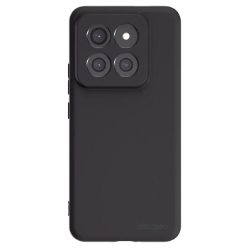 Picasee Xiaomi 14 Pro Hülle - Schwarzes Silikon - Clear