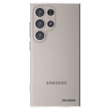 Picasee Samsung Galaxy S24 Ultra S928B 5G Hülle - Transparentes Silikon - Clear