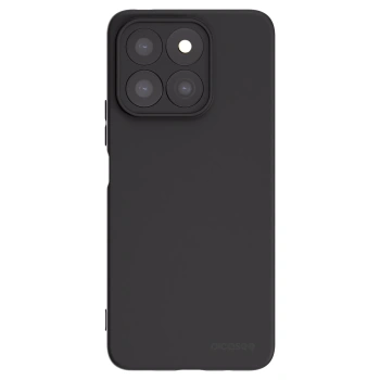 Picasee Honor X8b Hülle - Schwarzes Silikon - Clear