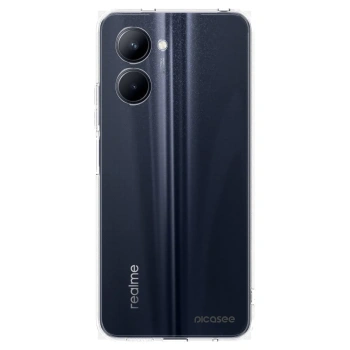 Picasee Realme C33 (2023) Hülle - Transparentes Silikon - Clear
