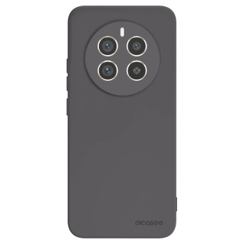 Picasee Realme 12 Pro 5G Hülle - Schwarzes Silikon - Clear