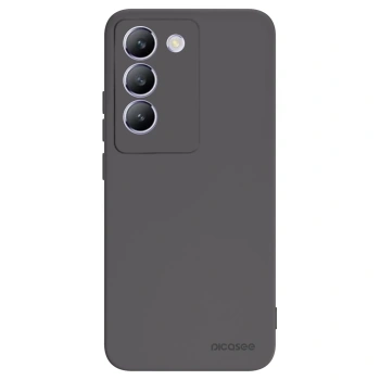 Picasee Vivo V40 SE 5G Hülle - Schwarzes Silikon - Clear