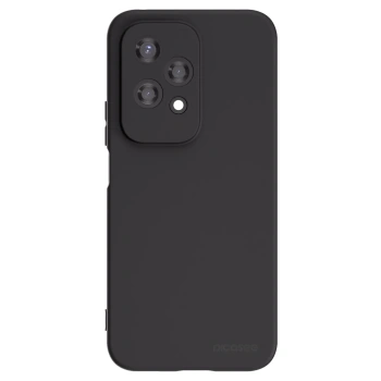 Picasee Honor 200 Lite Hülle - Schwarzes Silikon - Clear