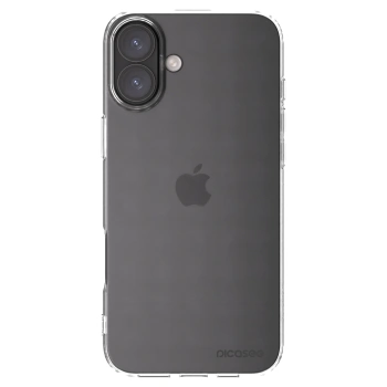 Picasee Apple iPhone 16 Plus Hülle - Transparentes Silikon - Clear