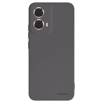 Picasee Motorola Moto G85 Hülle - Schwarzes Silikon - Clear