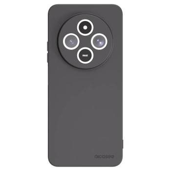 Picasee Xiaomi Redmi 14C Hülle - Schwarzes Silikon - Clear