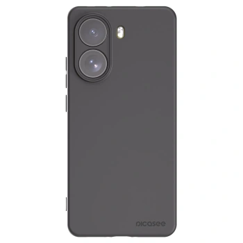 Picasee Xiaomi Poco X7 Hülle - Schwarzes Silikon - Clear