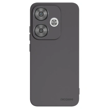 Picasee Xiaomi Poco F6 Hülle - Schwarzes Silikon - Clear