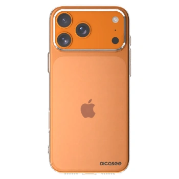 Picasee Apple iPhone 17 Pro Max Hülle - Transparentes Silikon - Clear