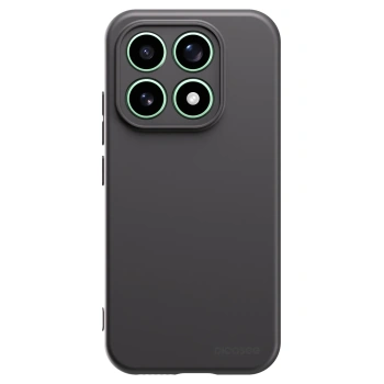 Picasee Xiaomi 17 Hülle - Schwarzes Silikon - Clear