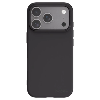 Picasee Apple iPhone 18 Pro Hülle - Schwarzes Silikon - Clear