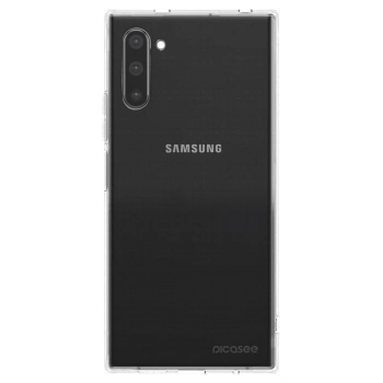 Picasee Samsung Galaxy Note 10 N970F Hülle - Transparentes Silikon - Clear