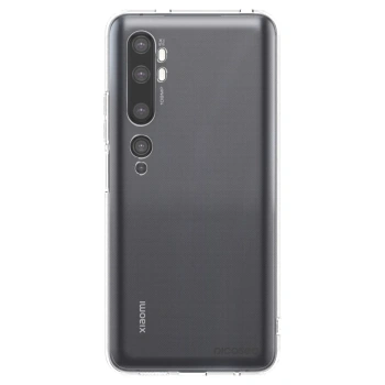 Picasee Xiaomi Mi Note 10 (Pro) Hülle - Transparentes Silikon - Clear
