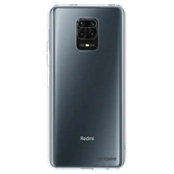 Picasee Xiaomi Redmi Note 9 Pro Hülle - Transparentes Silikon - Clear