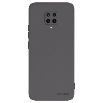 Picasee Xiaomi Redmi Note 9 Pro Hülle - Schwarzes Silikon - Clear