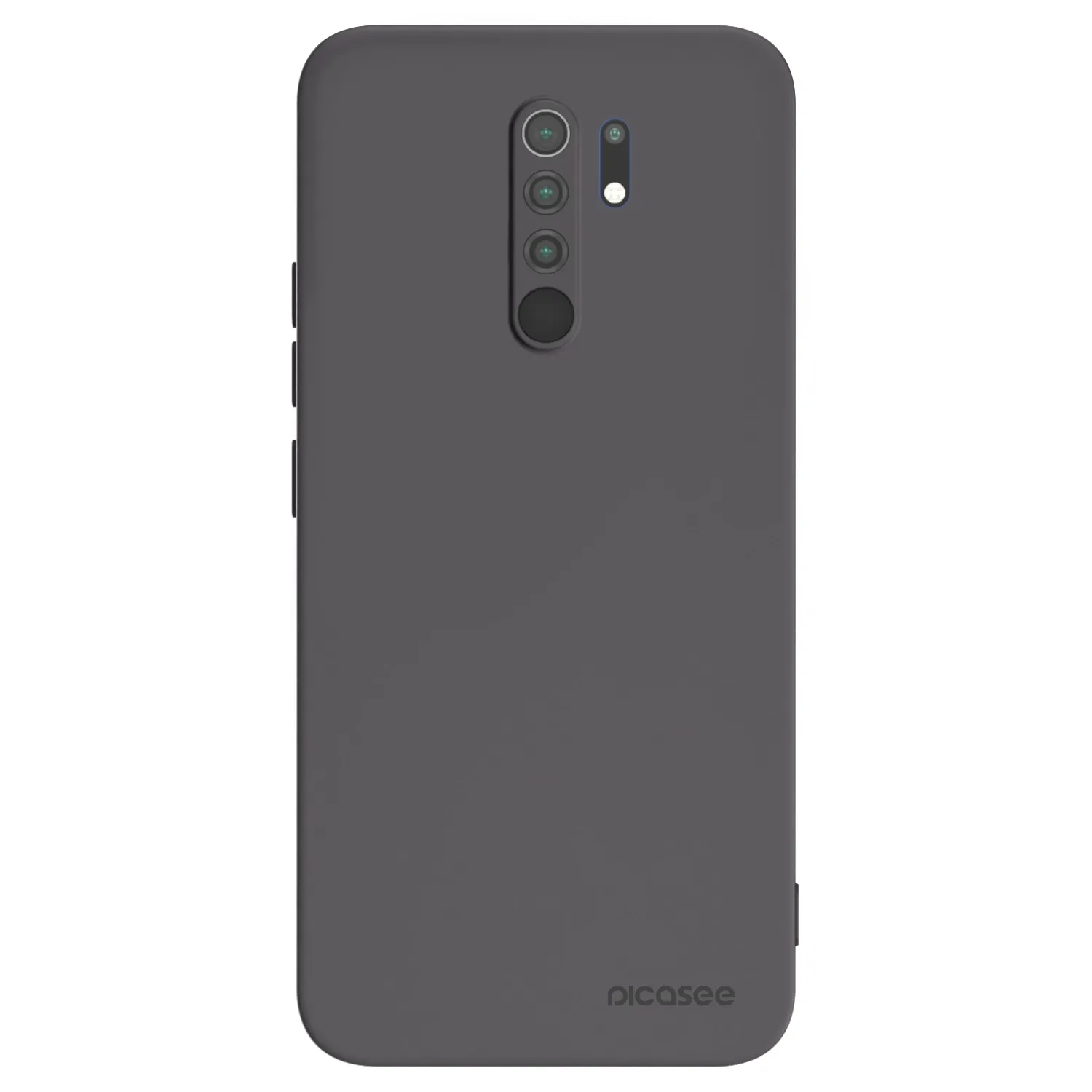 Picasee Xiaomi Redmi 9 Hülle - Schwarzes Silikon - Clear