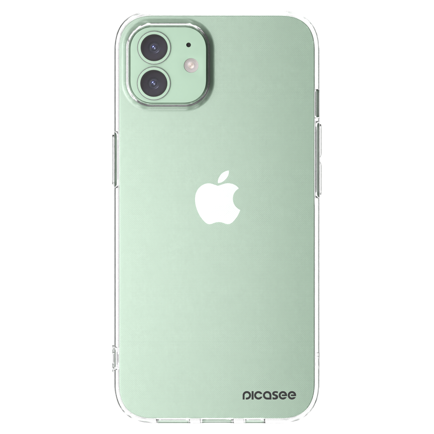 Picasee Apple iPhone 12 Pro Hülle - Transparentes Silikon - Clear