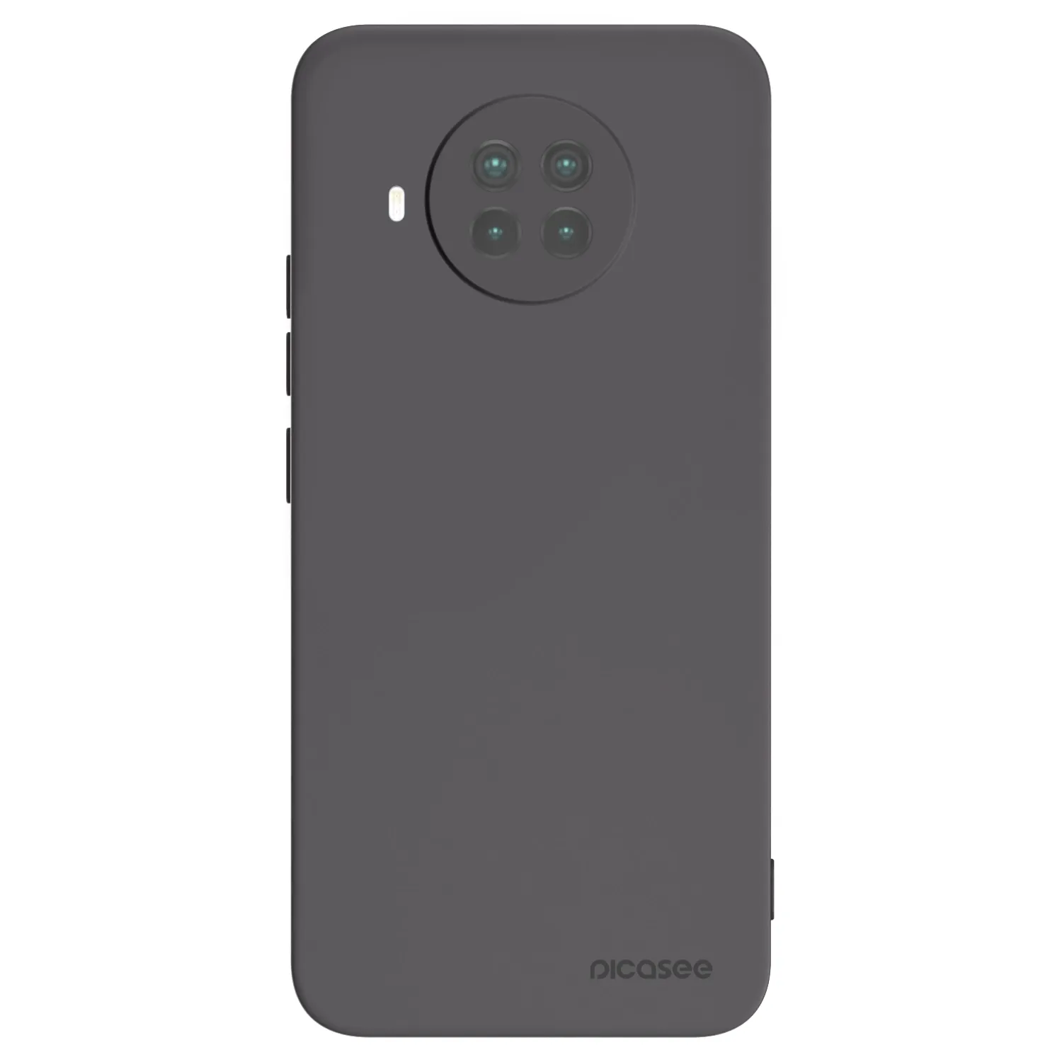 Picasee Xiaomi Mi 10T Lite Hülle - Schwarzes Silikon - Clear