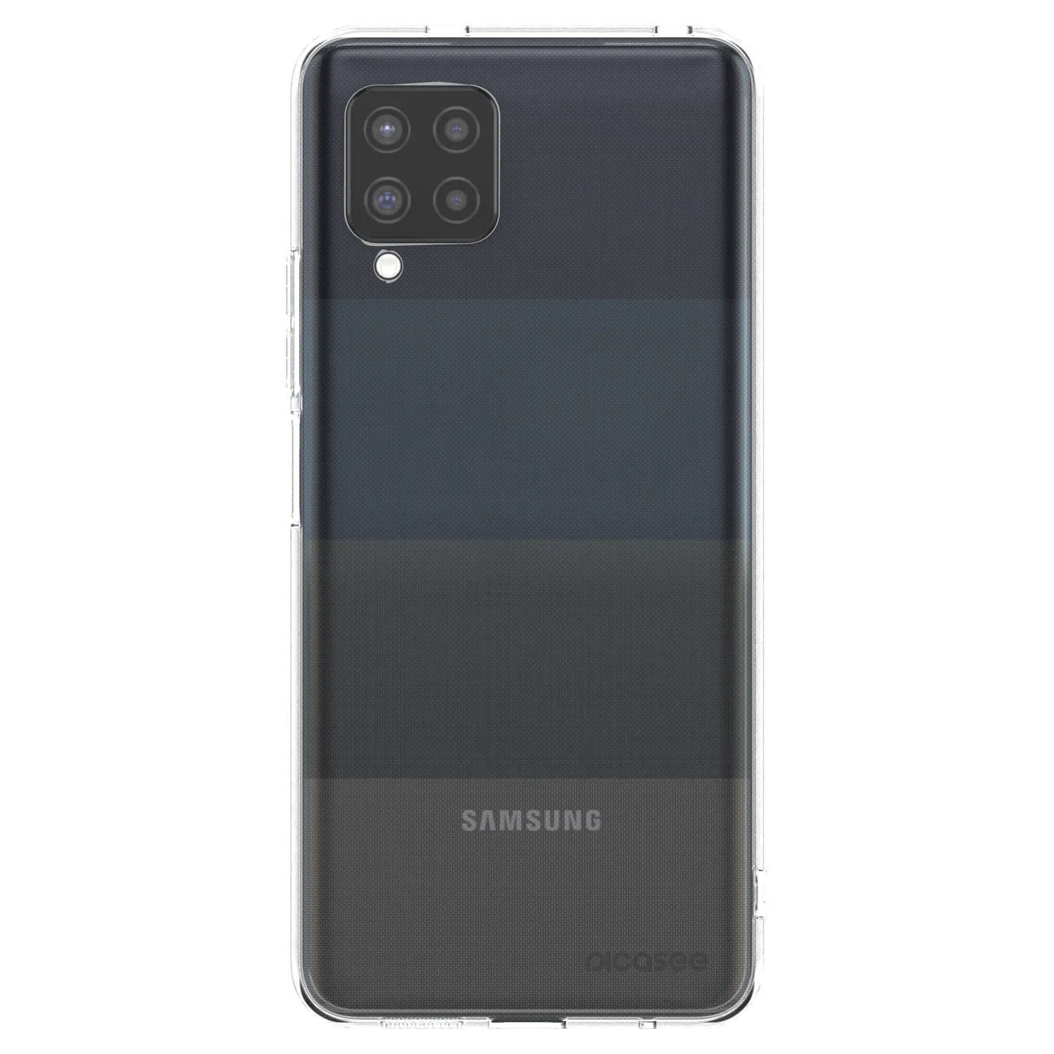 Picasee Samsung Galaxy A42 A426B Hülle - Transparentes Silikon - Clear
