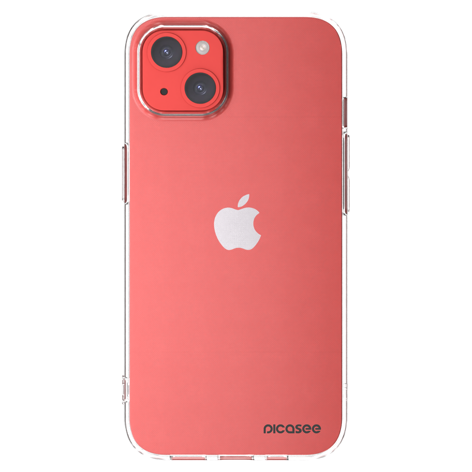 Picasee Apple iPhone 13 Hülle - Transparentes Silikon - Clear