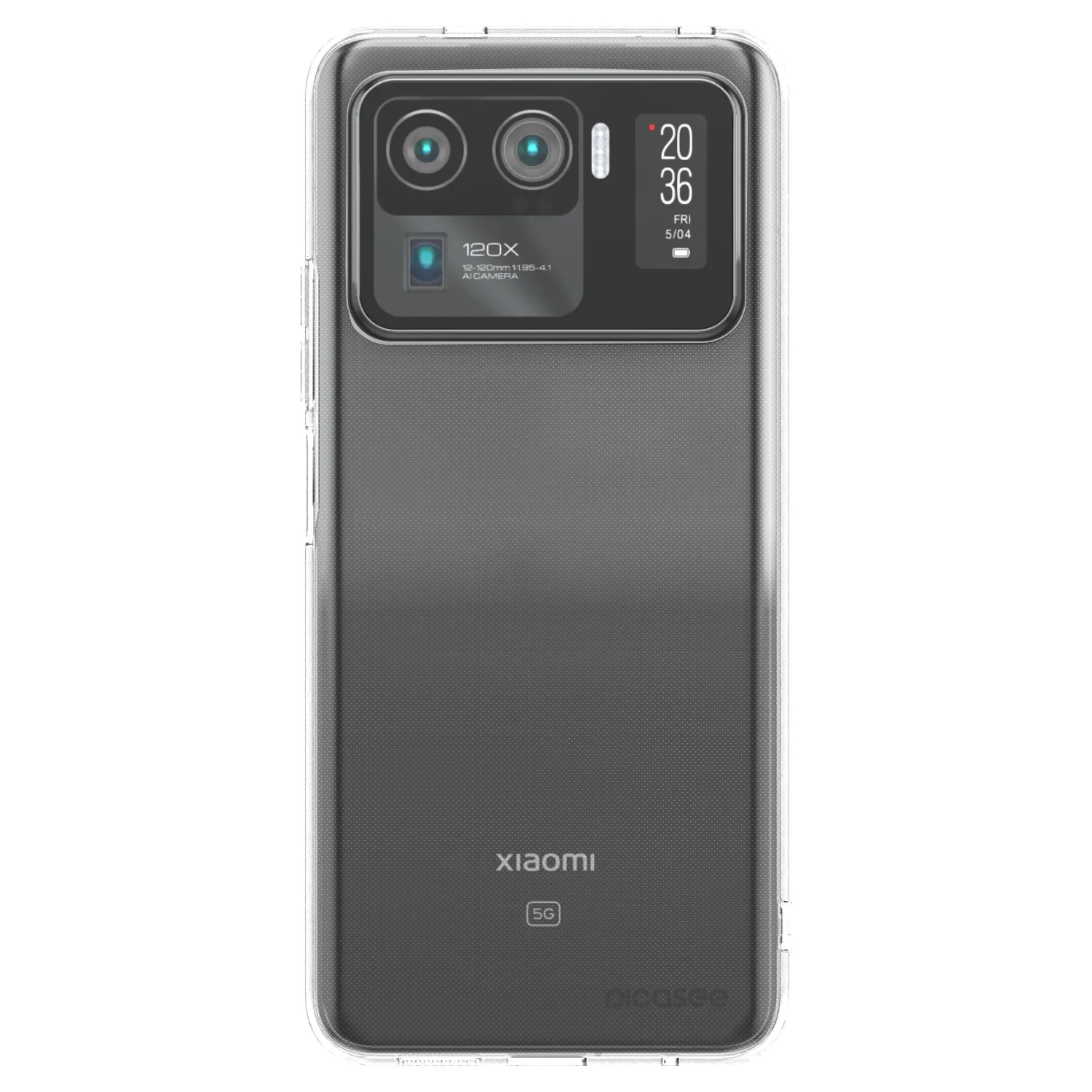 Picasee Xiaomi Mi 11 Ultra Hülle - Transparentes Silikon - Clear