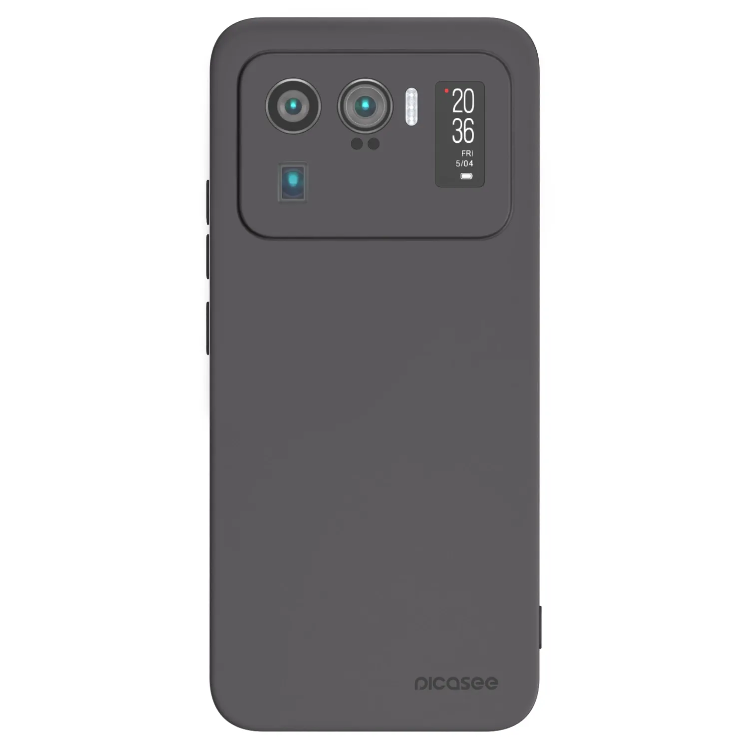 Picasee Xiaomi Mi 11 Ultra Hülle - Schwarzes Silikon - Clear