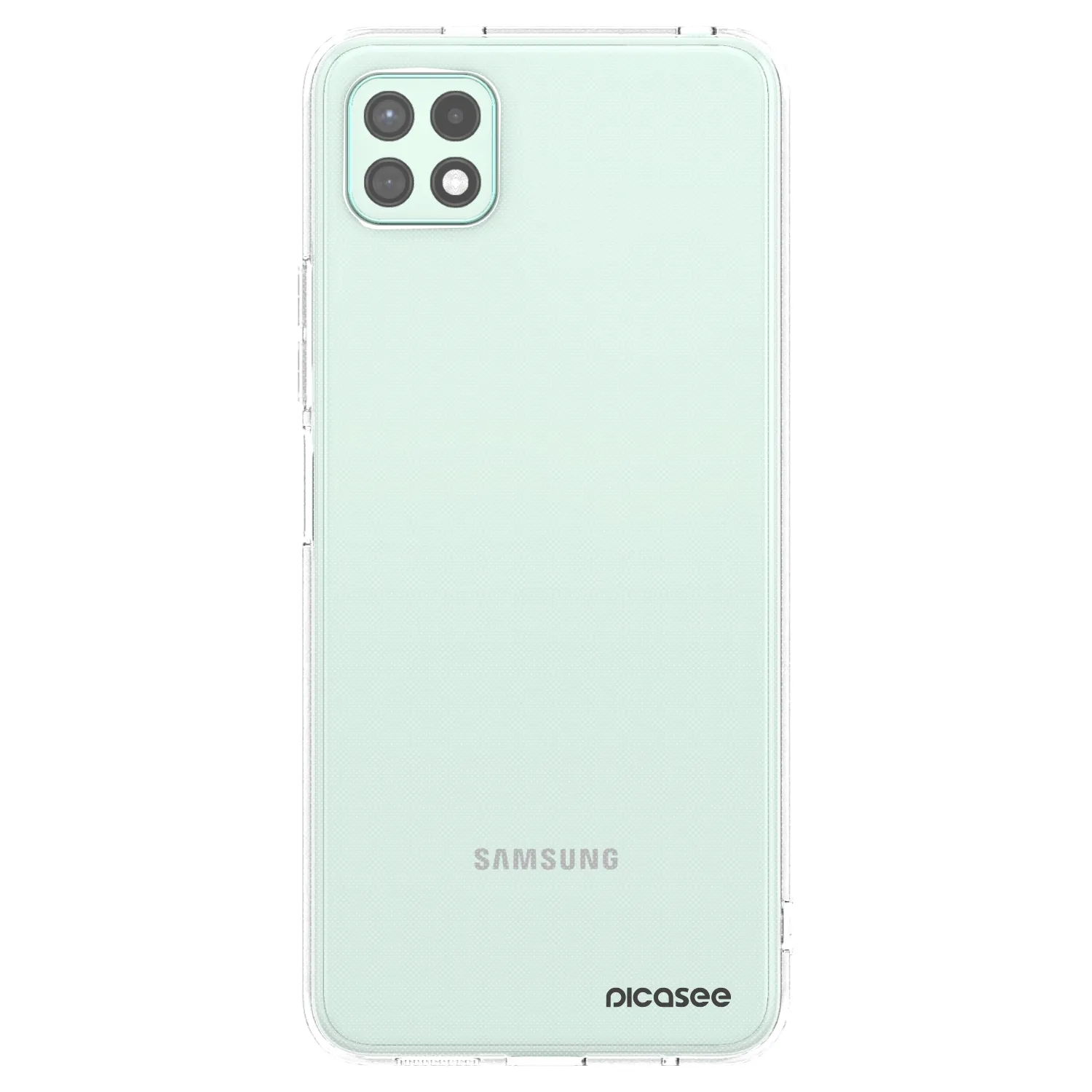 Picasee Samsung Galaxy A22 A226B 5G Hülle - Transparentes Silikon - Clear