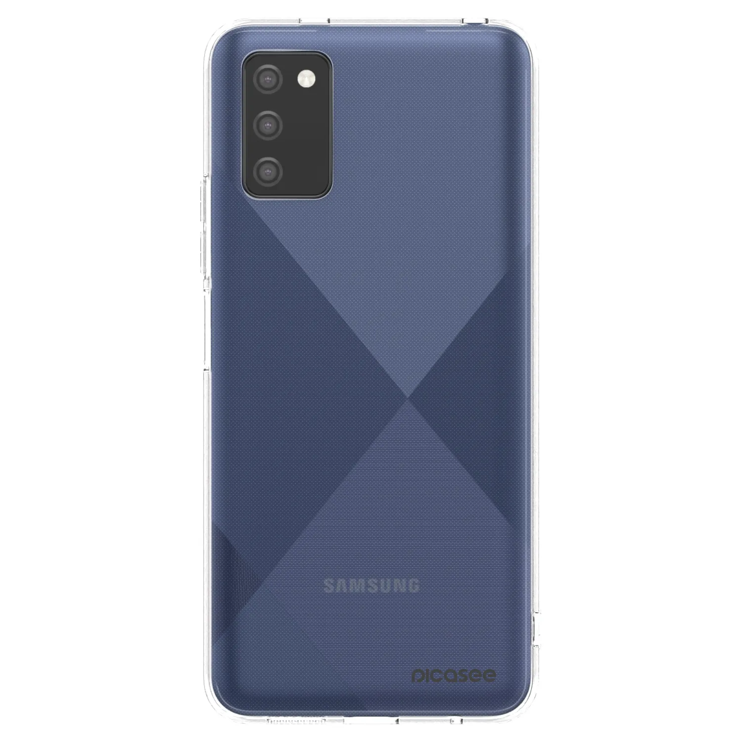 Picasee Samsung Galaxy A02s A025G Hülle - Transparentes Silikon - Clear
