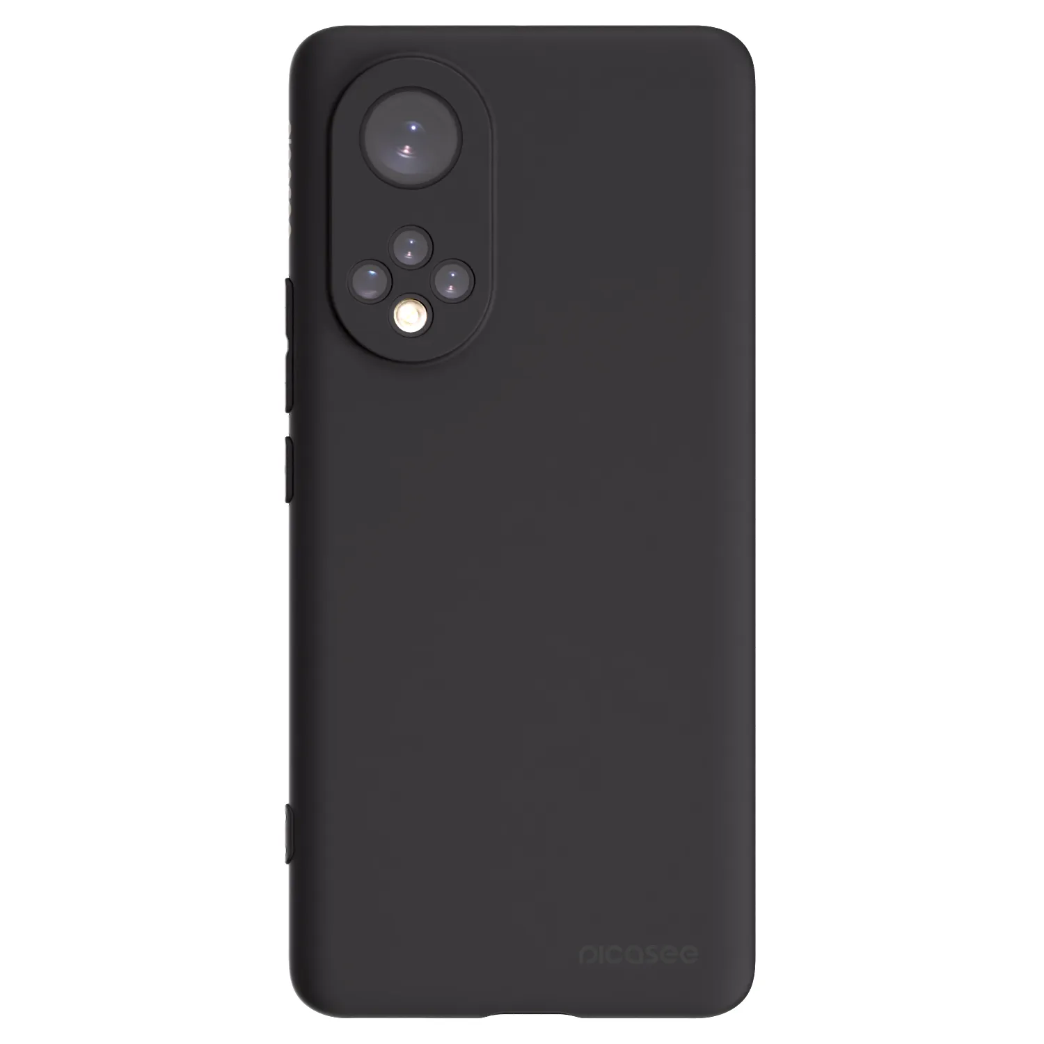 Picasee Honor 50 5G Hülle - Schwarzes Silikon - Clear